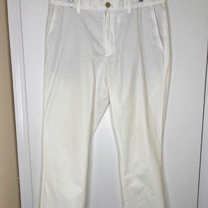 Men's White Chino Pants (Banana Republic)